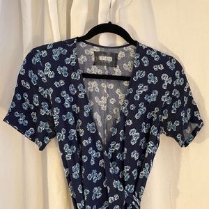 Reformation wrap dress